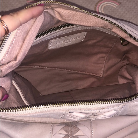 Liebeskind pink leather handbag - Picture 7 of 11